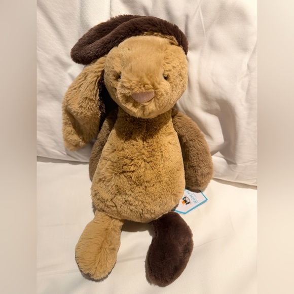 Bashful Patchwork Brown Bunny - RETIRED - Picture 9 of 9